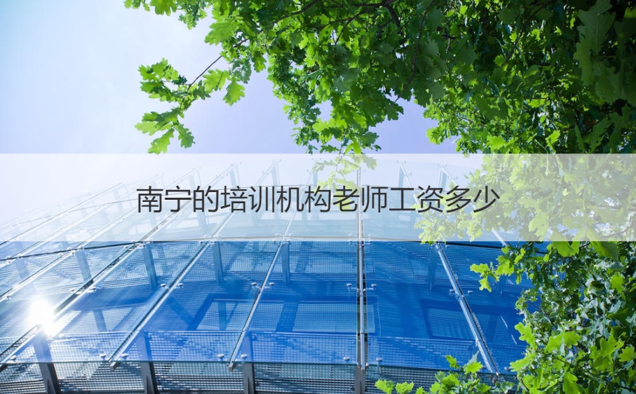 南宁的培训机构老师工资多少 南宁新东方教育培训学校怎样